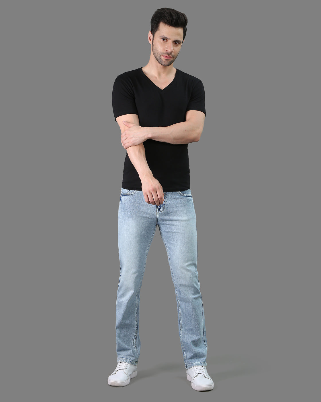 CASTOR LIGHT BLUE SLIM JEANS