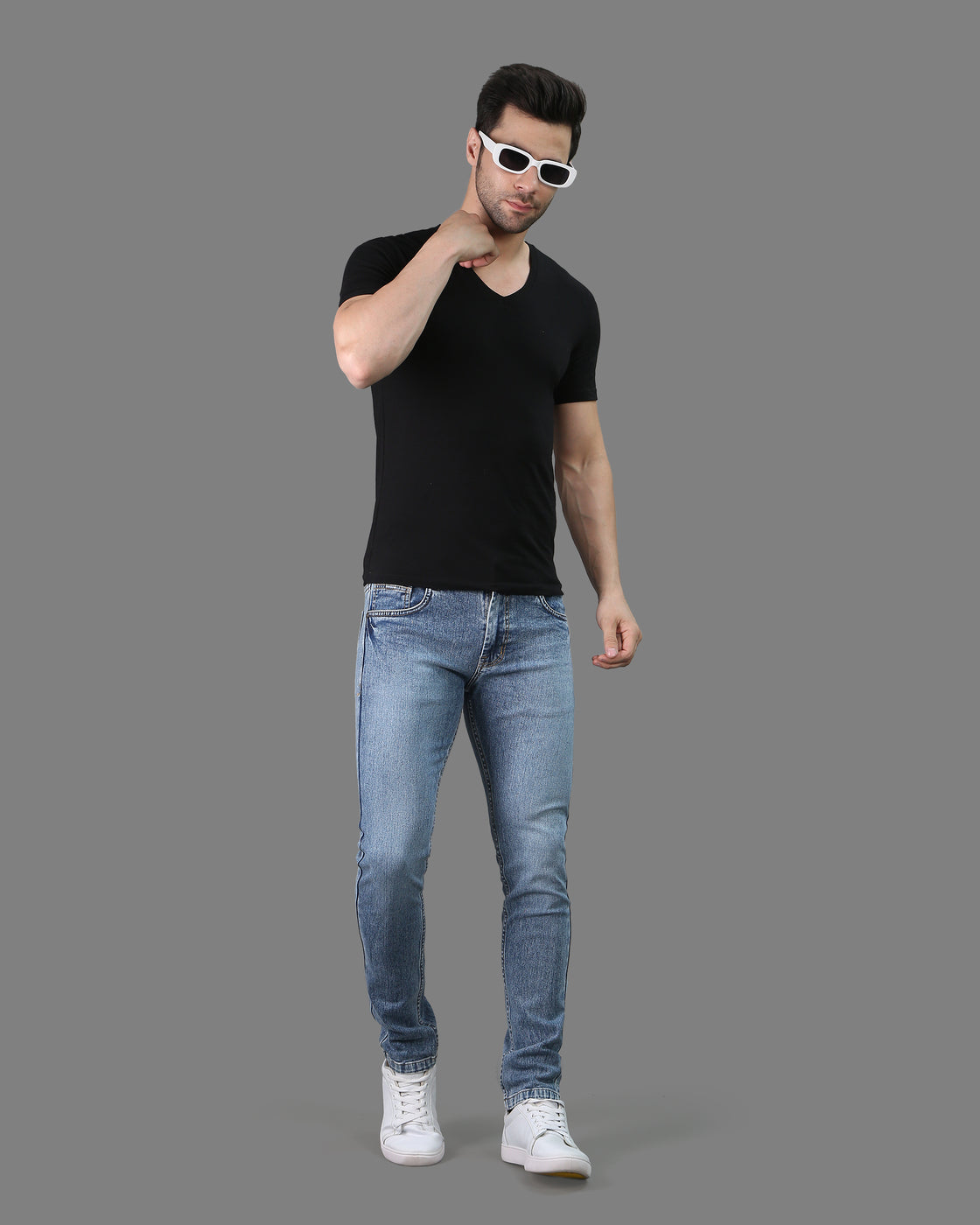 ACRUX BLUE SLIM FIT JEANS