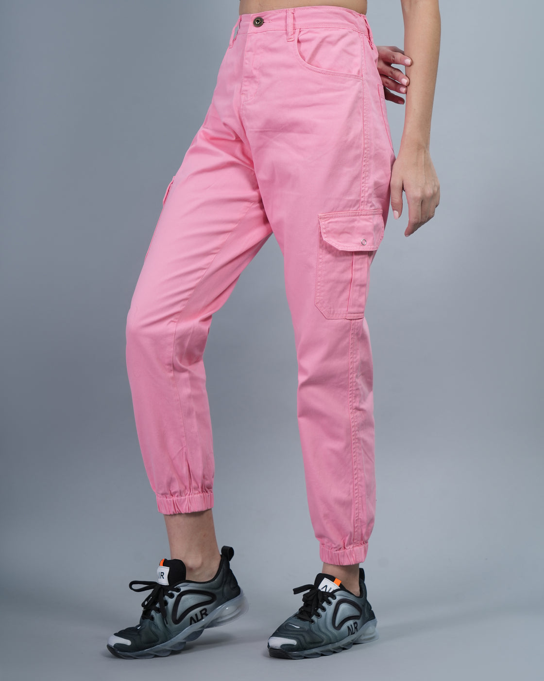 TURBO TREK JOGGER IN BABY PINK COLOR