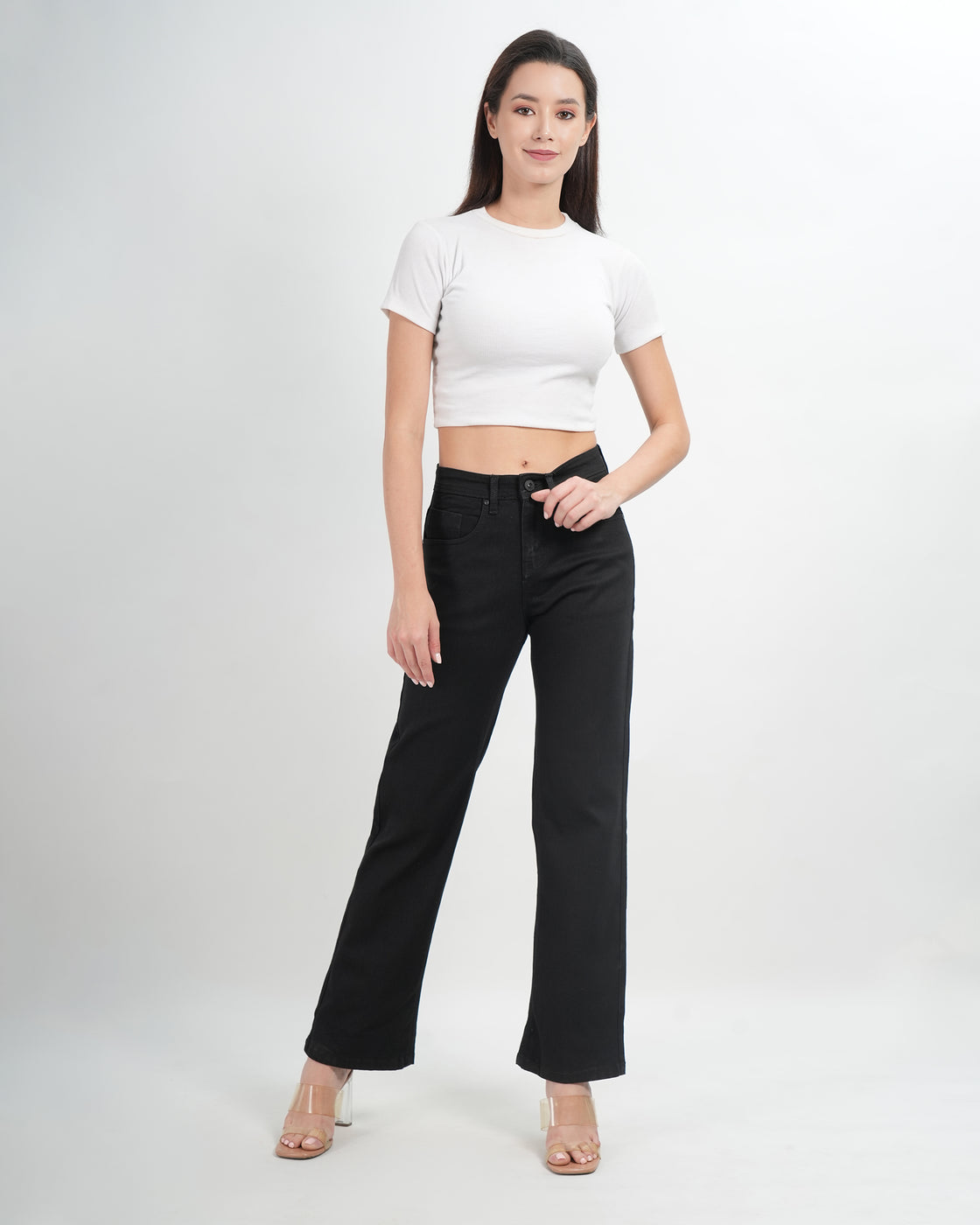 Black Wide Fit Jeans