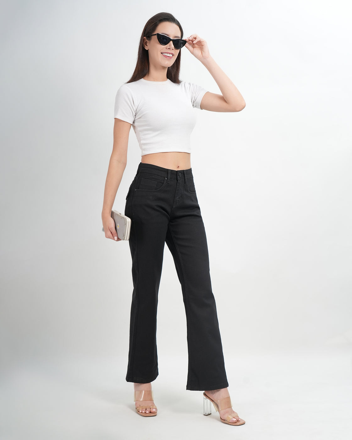 Black Wide Fit Jeans