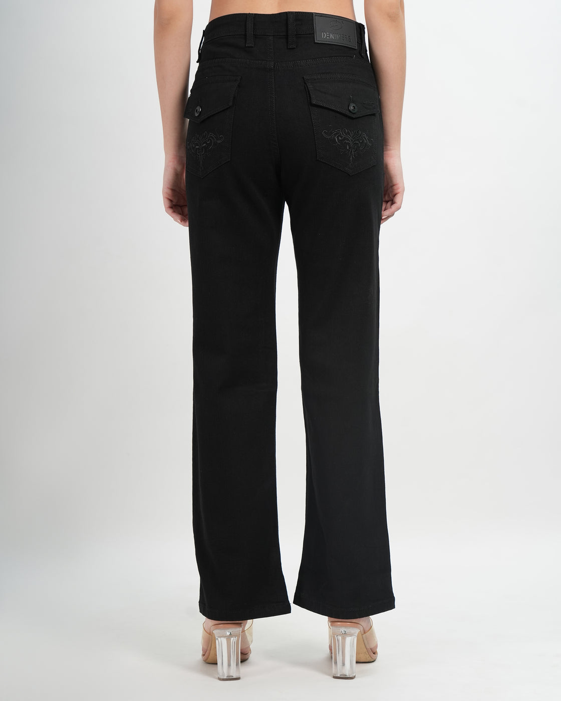 Black Wide Fit Jeans