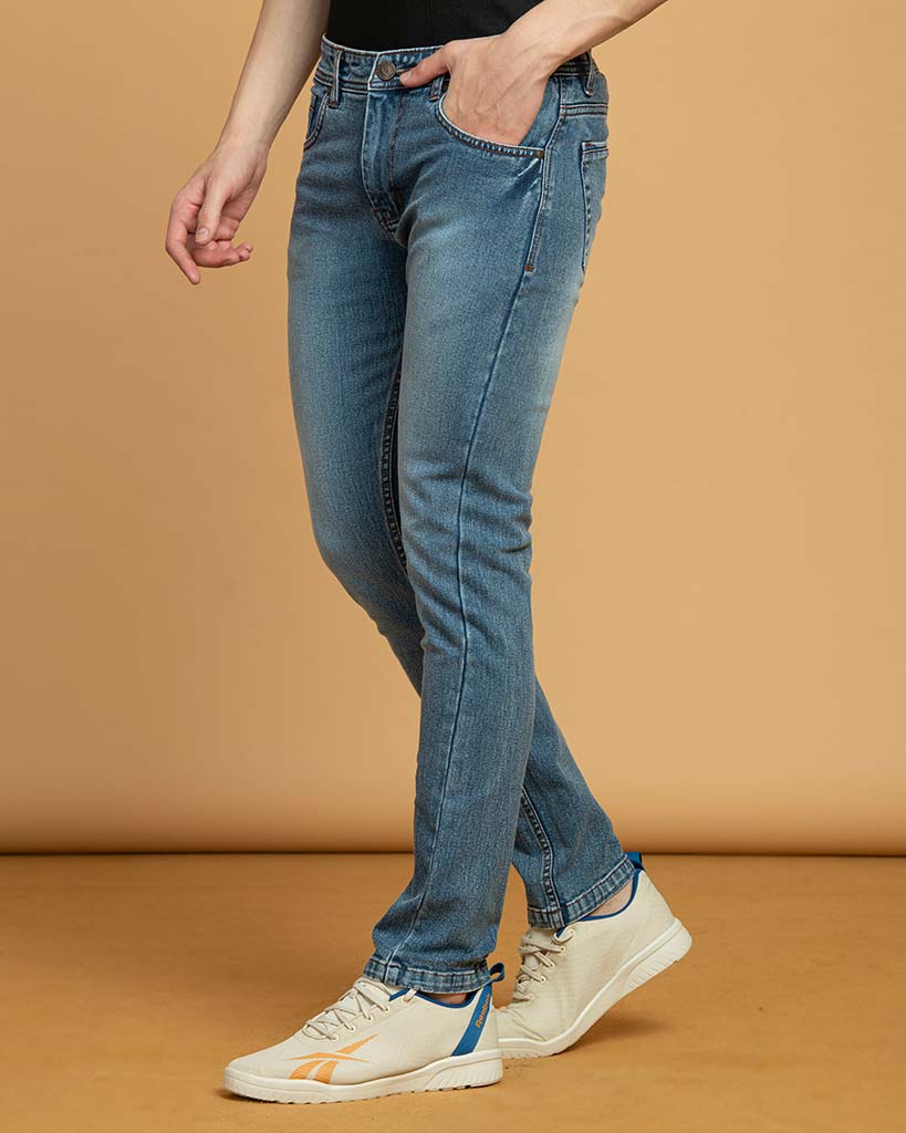 Men Slim Fit Stretchable Jeans