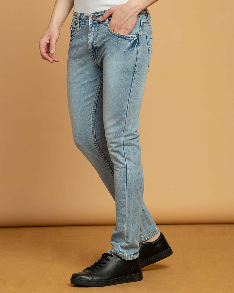 Men Slim Fit Stretchable Jeans