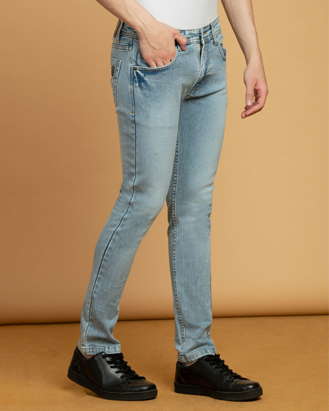 CITY SLICKER STONE BLUE SLIMFIT JEANS