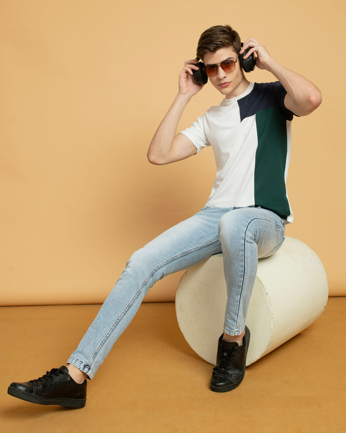 ROMANIA SKY BLUE SLIM FIT JEANS