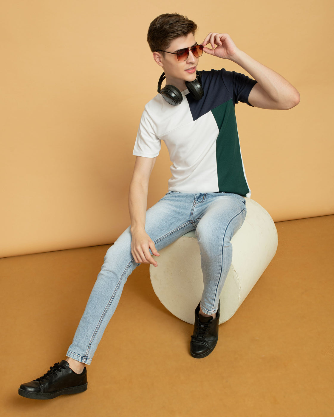 ROMANIA SKY BLUE SLIM FIT JEANS