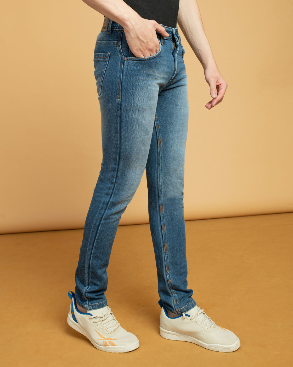 ASMODEUS MIDNIGHT BLUE SKINNY FIT JEANS